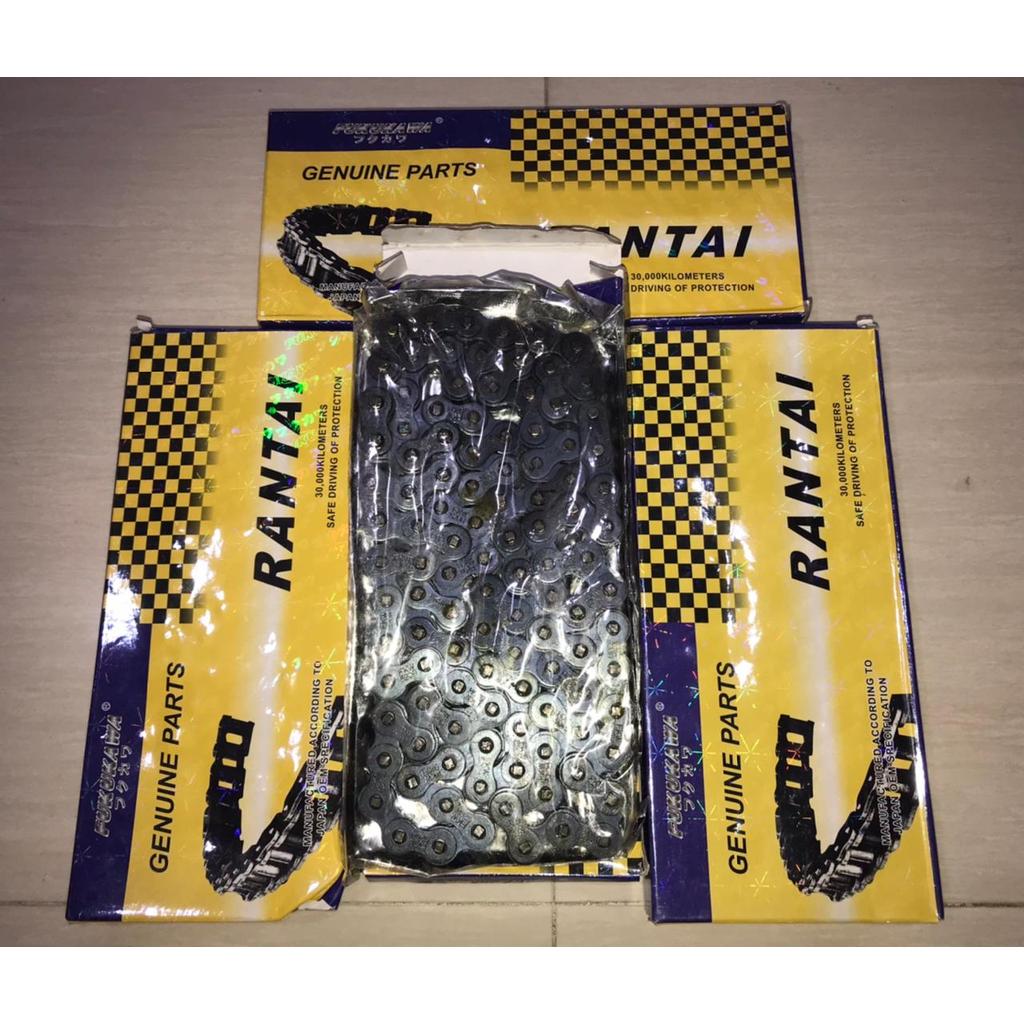 Rantai Rante HITAM 520H 520 H 110L 110 L Original FUKUKAWA JAPAN TEBAL !