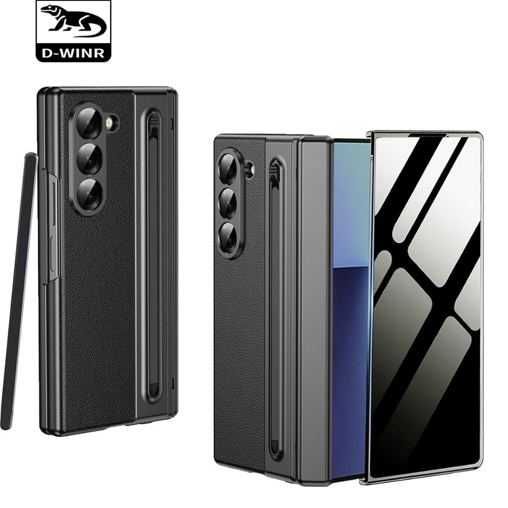TERLARIS DWINR Casing HP Samsung Galaxy Z Fold 7 Pen Slot + Pelindung Layar - Case Stylush Pen Samsu