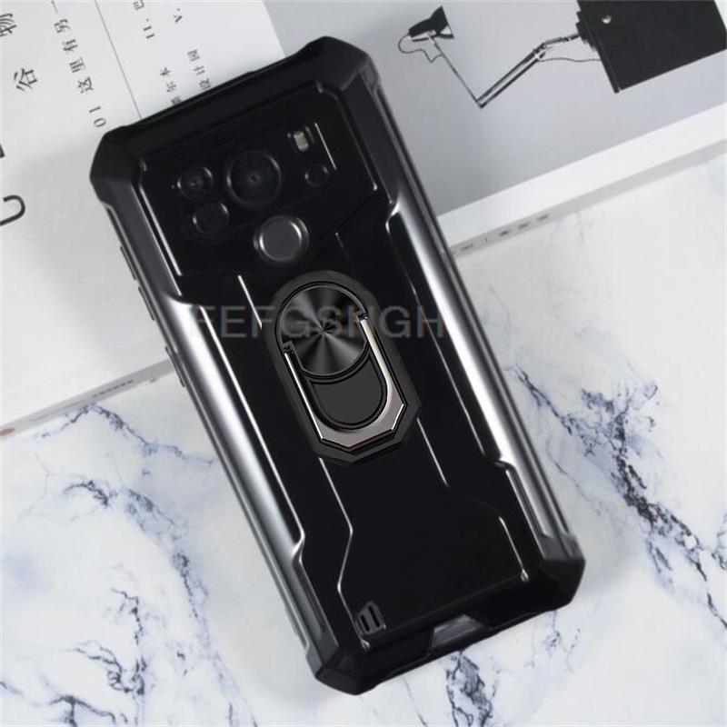 For Hotwav W10 Pro W 10 W10Pro 2022 Back Finger Ring Soft TPU Silicone Case For Hotwav W10 Bracket P