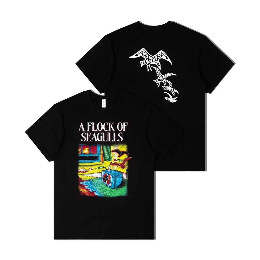 [HOT] A Flock Of Seagulls - I Ran Tour T-Shirt