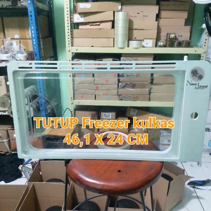 Tutup Rak Freezer kulkas Midea Thoshiba HS235HBR Ori 46.1 x 24 CM Spart99