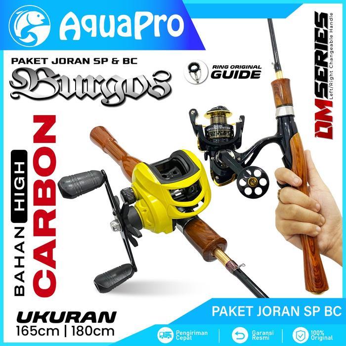 1 Set Paket Joran Pancing Lure Spinning Power Action Ultralight Fishing Reel Pancing Spinning Rod Ba