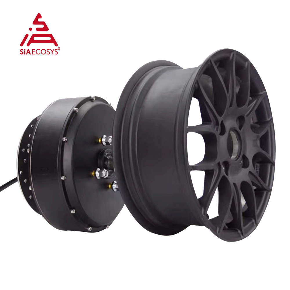 QS Motor Powerful New Version 260 5KW V4 Brushless DC Single Shaft E-Car In-Wheel Hub Motor