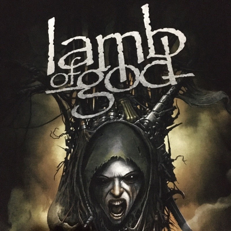 (COD) Monggo kaos band Lamb of god original