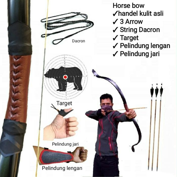 Busur Panah Horsebow 35 lbs
