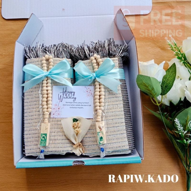 Hampers Wedding Sajadah Dewasa Couple | Hampers Ulang Lebaran Idul Fitri | Hampers Ramadhan | Tahun 