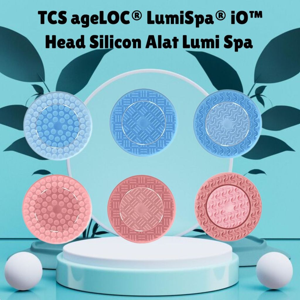 Head Replacement TCS LumiSpa iO Head Silicon / Kepala Silikon Pengganti Alat Cuci Muka, Hygienis, Ga
