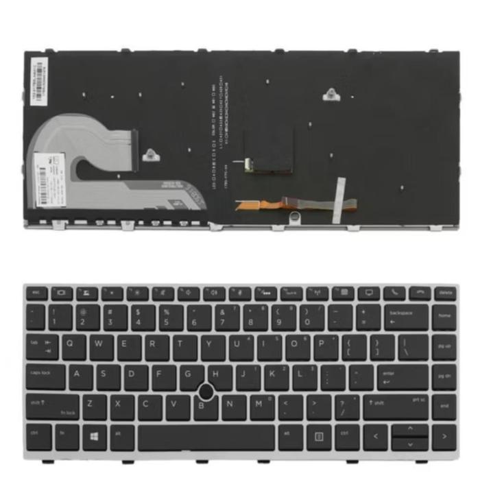 Keyboard HP Elitebook 745 G6 840 G5 840 G6 745-G6 840-G5 840-G6 - Point & Lampu - backlight