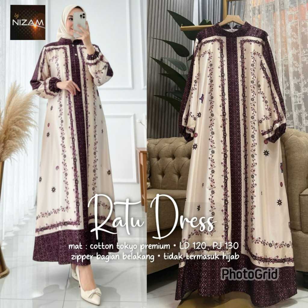 1201    RATU DRESS by NIzAM FASHION