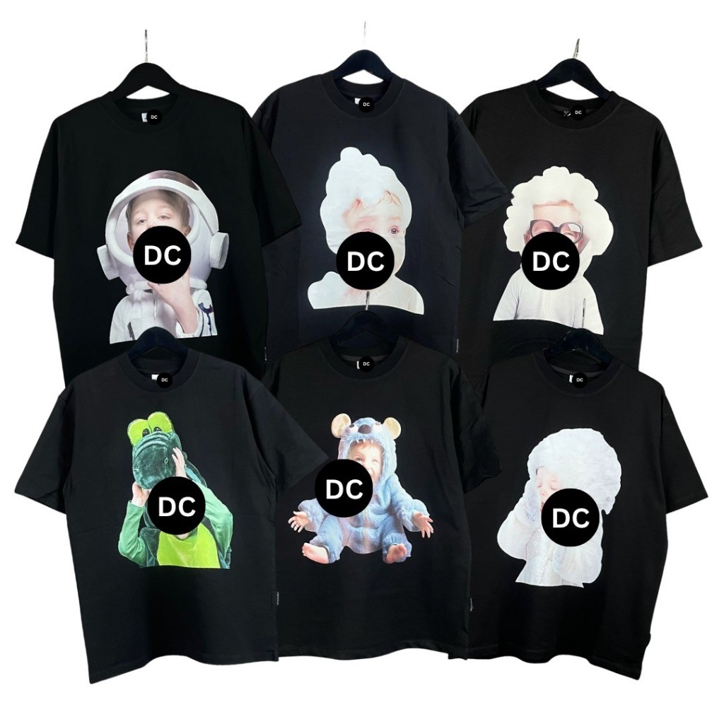 Baby Face T-Shirt Katun (Tag Transparan)