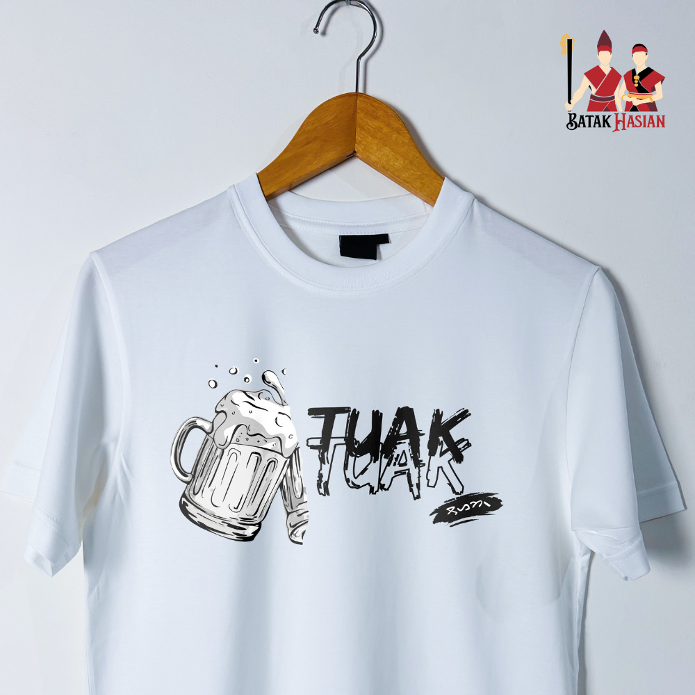 TUAK - Kaos Batak - Katun premium 100% - Batak Hasian Official Store