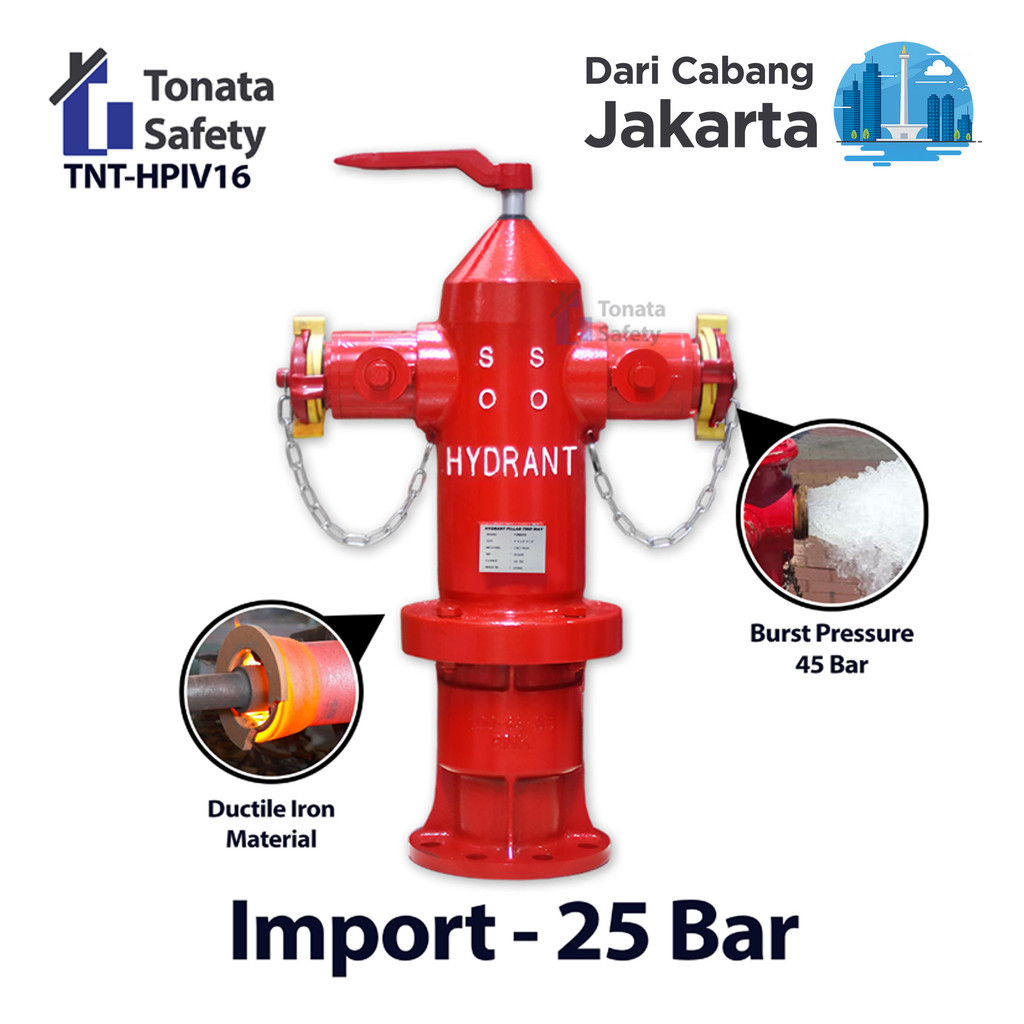 Hydrant Pillar Tonata Two Way VDH / Hydrant Pillar Two Way Import / Pilar Hydrant Two Way VDH / Hydr