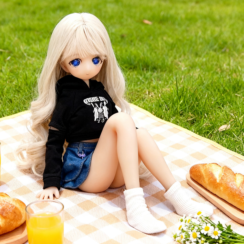 BJD Doll 1/6 Simulated Humanoid Doll Tpe with Soft Touch and Adjustable Limbs Skeleton Blonde for Sw