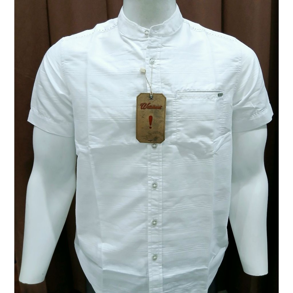 KEMEJA KOKO WATCHOUT CASUAL LENGAN PENDEK REGULAR FITT ORIGINAL