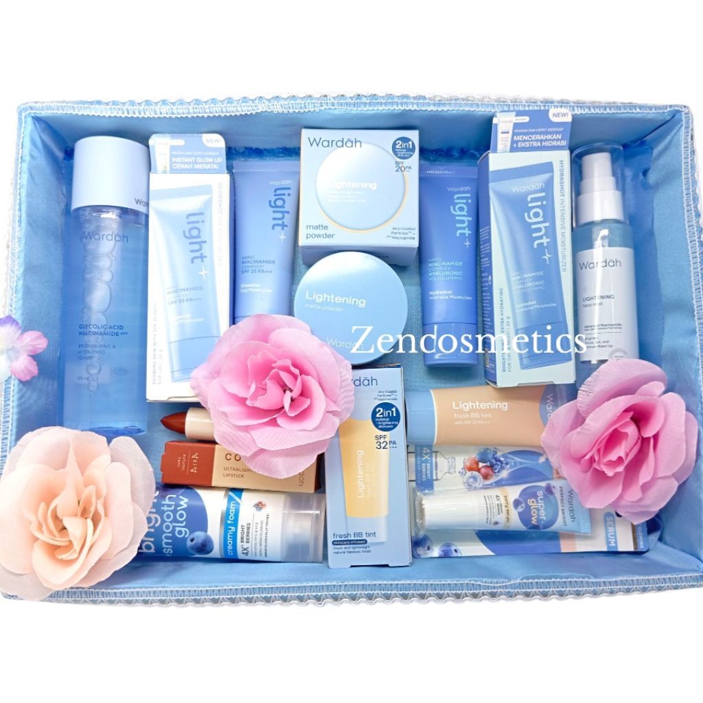 Paket Seserahan Wardah Murah/ PAKET Kosmetik Wardah Hantaran Nikah Komplit