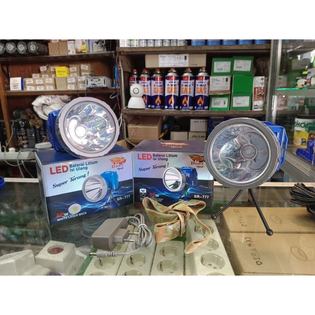 DONY SENTER KEPALA DONY 50 WATT LED SR -777 SR 777 50 WATT SUPER TERANG QLED