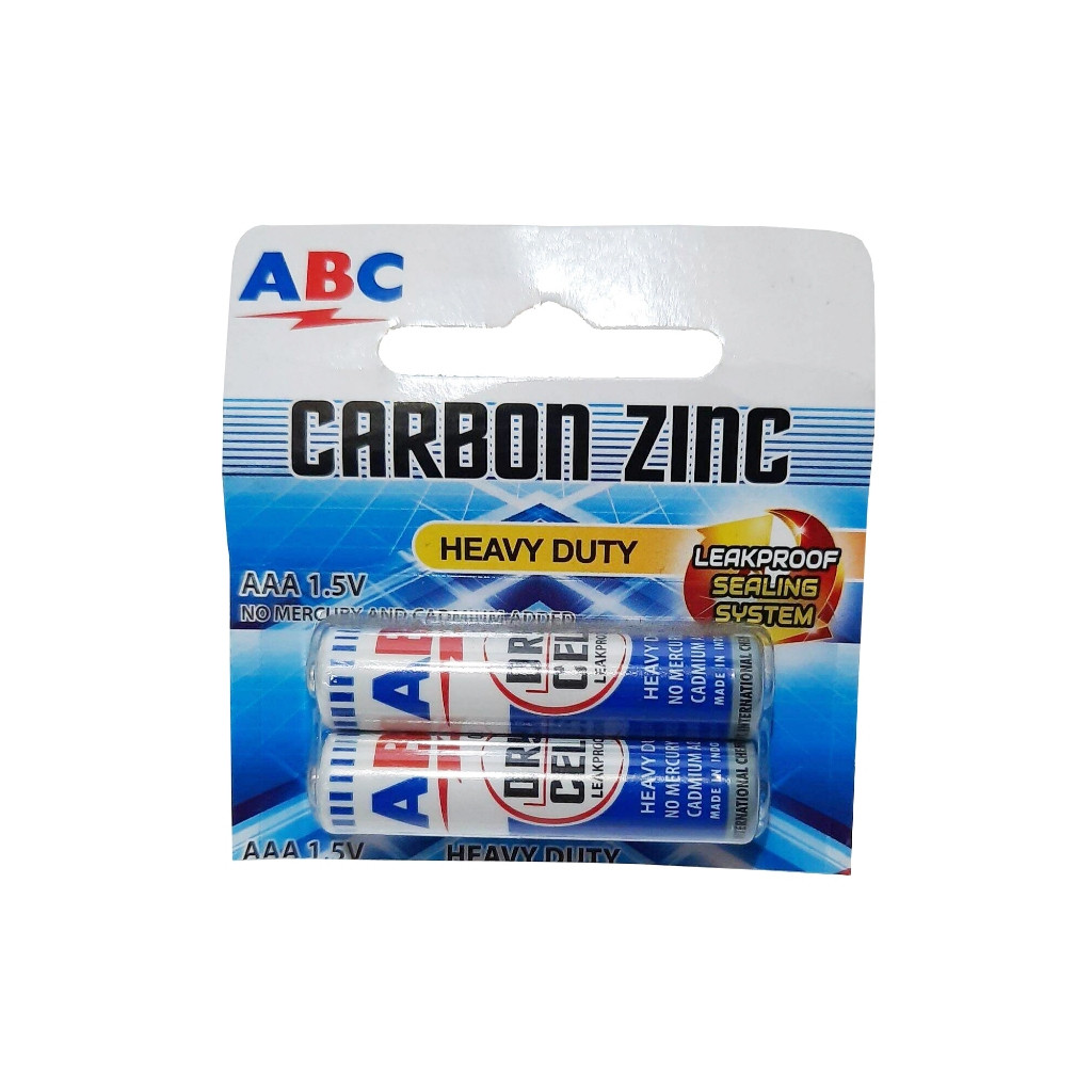 (TOS) BATERAI AAA ABC BIRU ISI 2 / BATERAI AAA ABC ISI 2 / BATRE ABC BATERAI ABC BIRU AAA A3| ABC BA