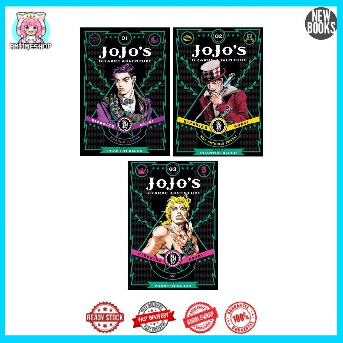 JoJo's Bizarre Adventure (3 book series)