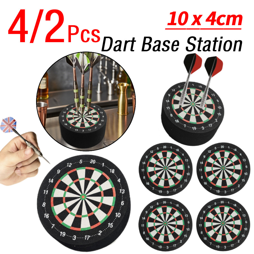 24 Pcs Dart Holder EVA Foam Mini Dart Dock Dart Base Station Dartboard Design Soft Stand for Outdoor