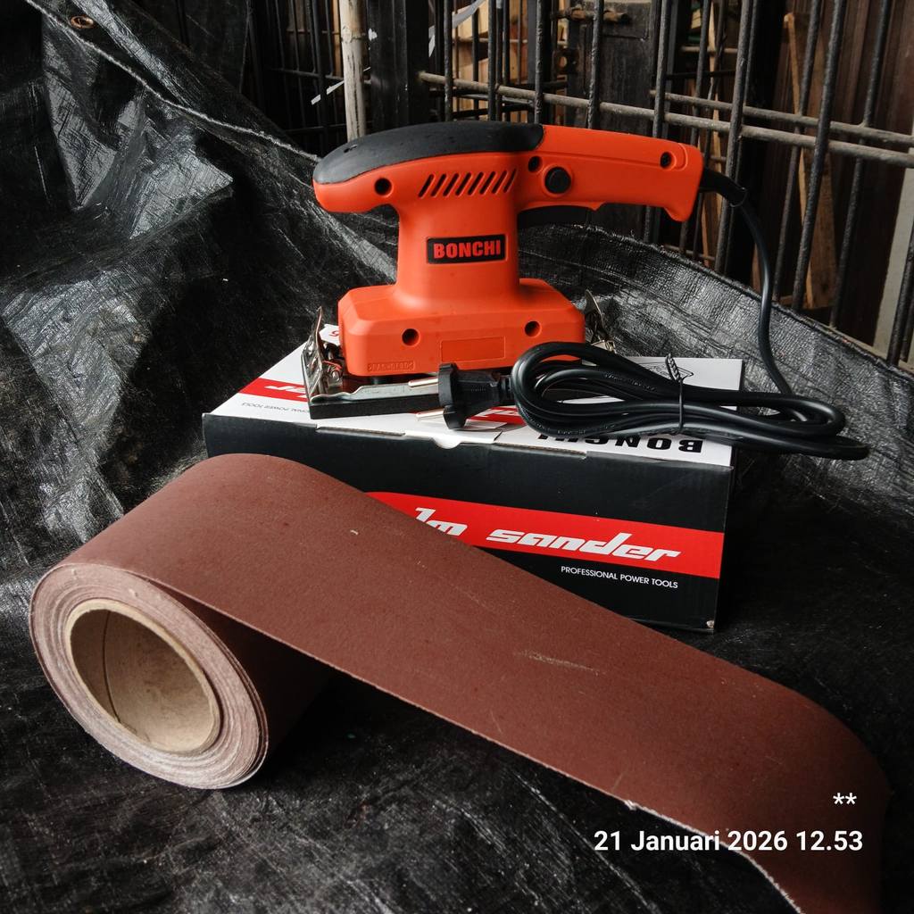Mesin Amplas Kayu Elektrik Sander Amplas Tembok Amplas Listrik Electric Sander