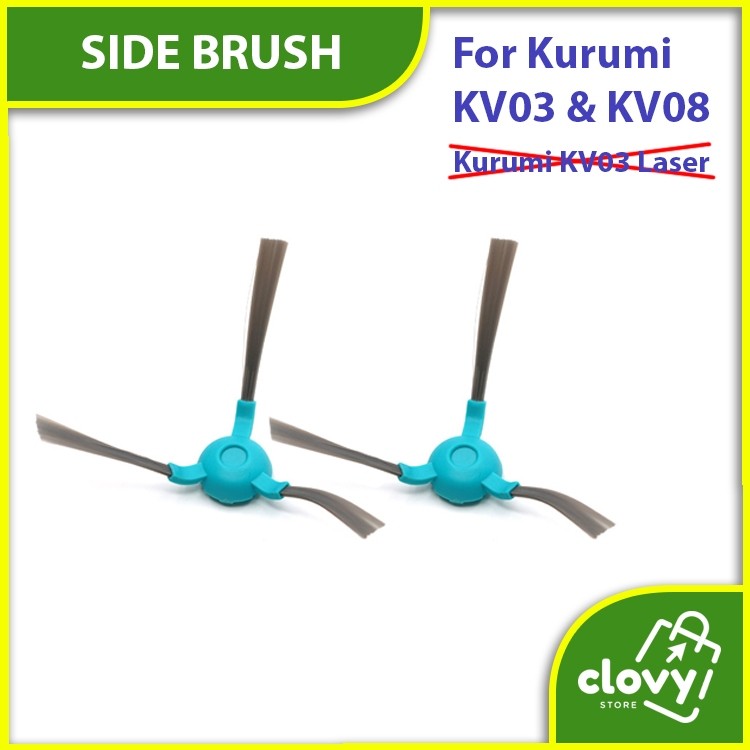 Side Brush for Kurumi KV03/KV08 Robot Vacuum Accessories