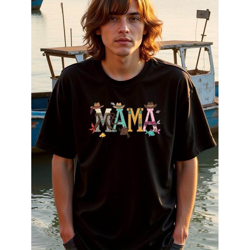 Koleksi Kaos & Kemeja Pria: Kaotot Kemeja Vintage 3XL Desain Ibu/Guru/Bunga Matahari/Baseball Motif 