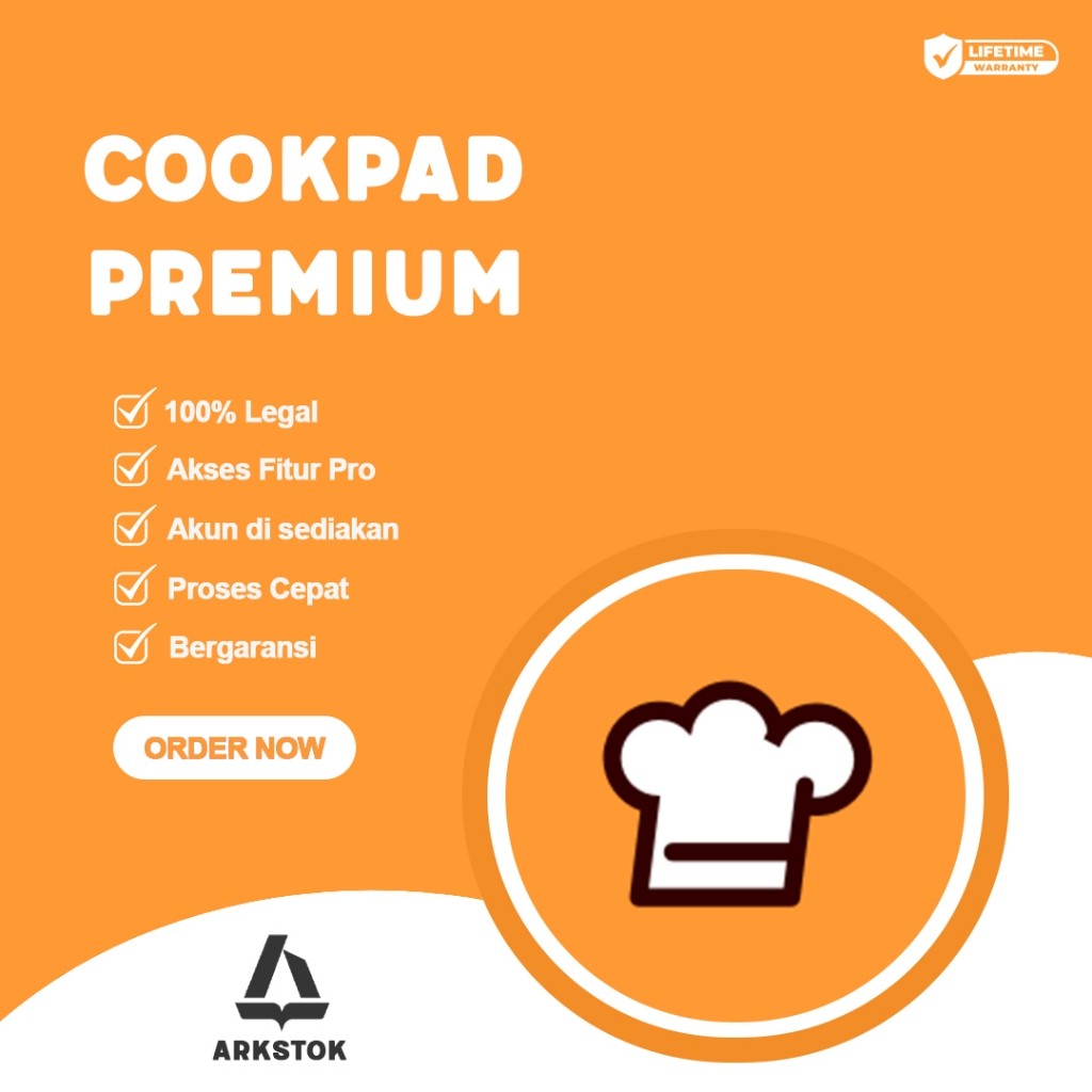 Cookpad Premium 1 Bulan Resmi Bergaransi - Find & Share Recipes