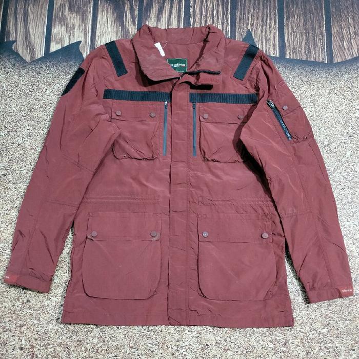 jaket parka mountain EIDER outdoor jaket multi big pocket banyak saku casual murah bagus size L