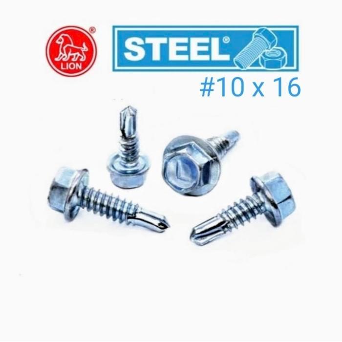 SKRUP BAJA RINGAN 10 x 16 MOON LION