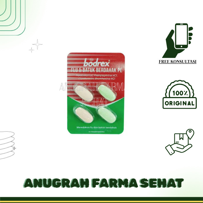 BODREX FLU BATUK BERDAHAK PE