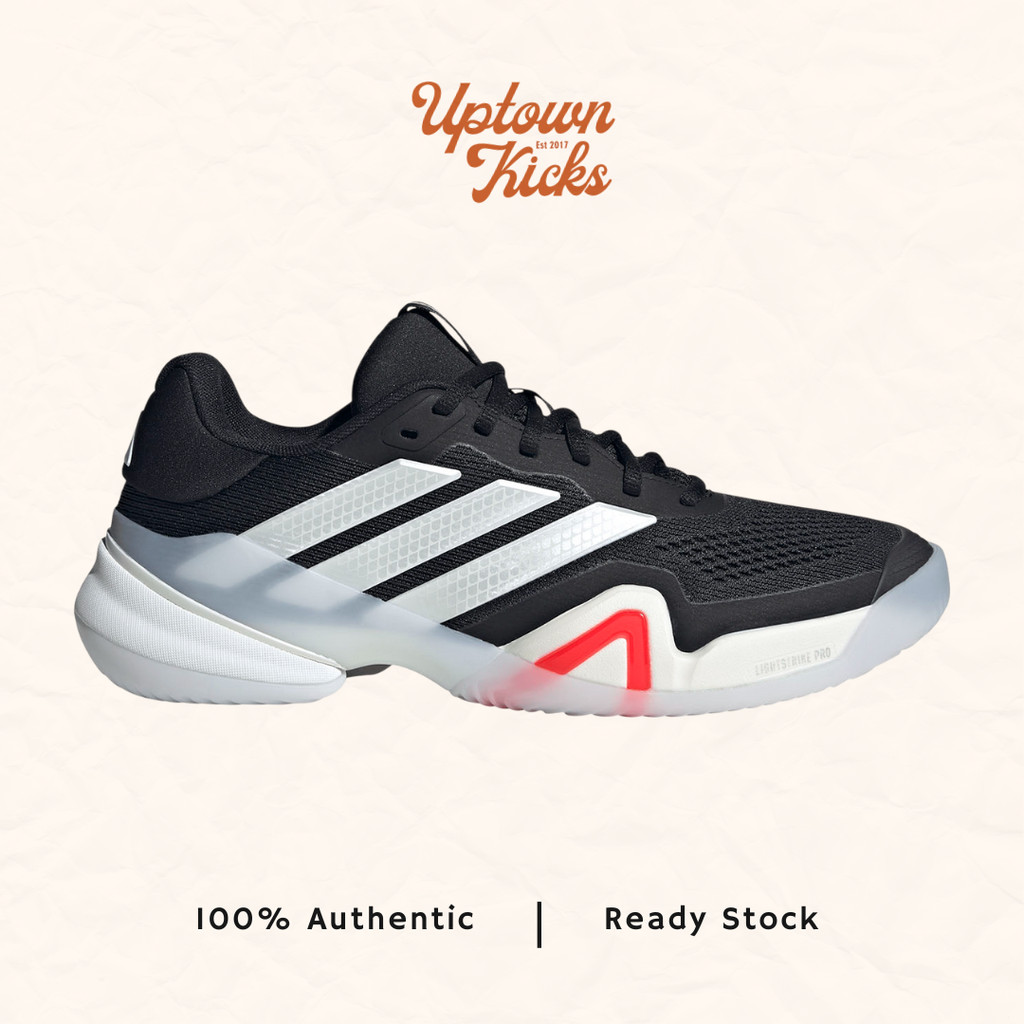 Adidas Tennis Men Shoes Barricade 14 Core Black Sepatu Tenis Pria JR1741 (100% original)