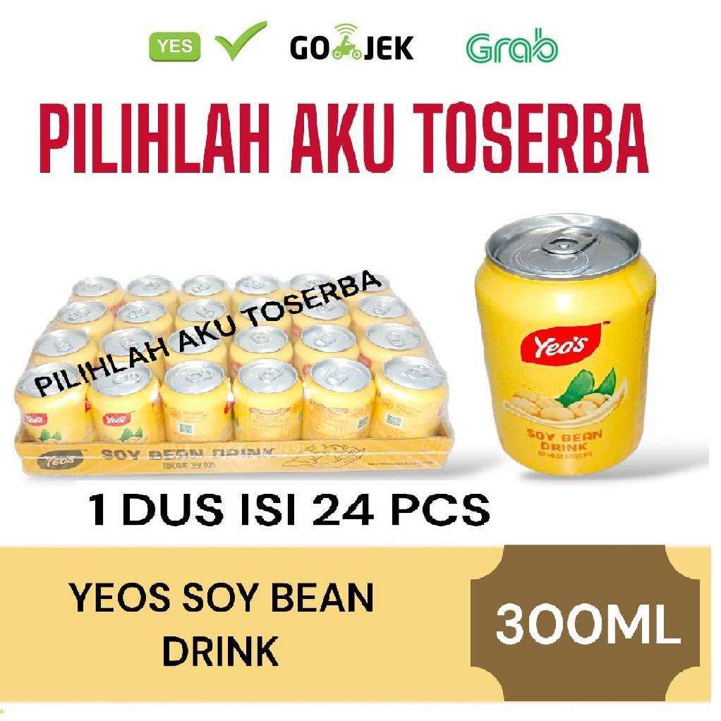 Yeos Susu Kacang Kedelai ( Soya Bean ) 300 ml kemasan Kaleng - ( HARGA 1 DUS )