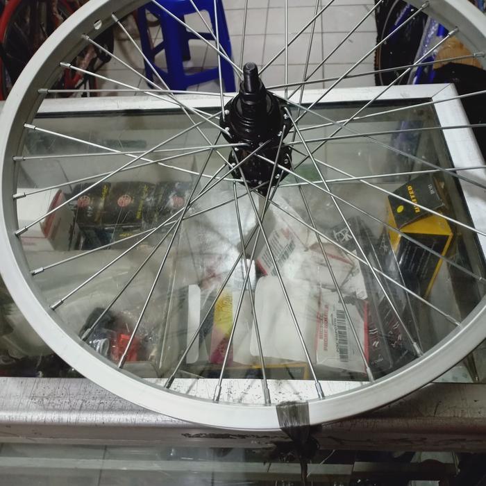 velg sepeda velg sepeda 16 inchi depan dan belakang