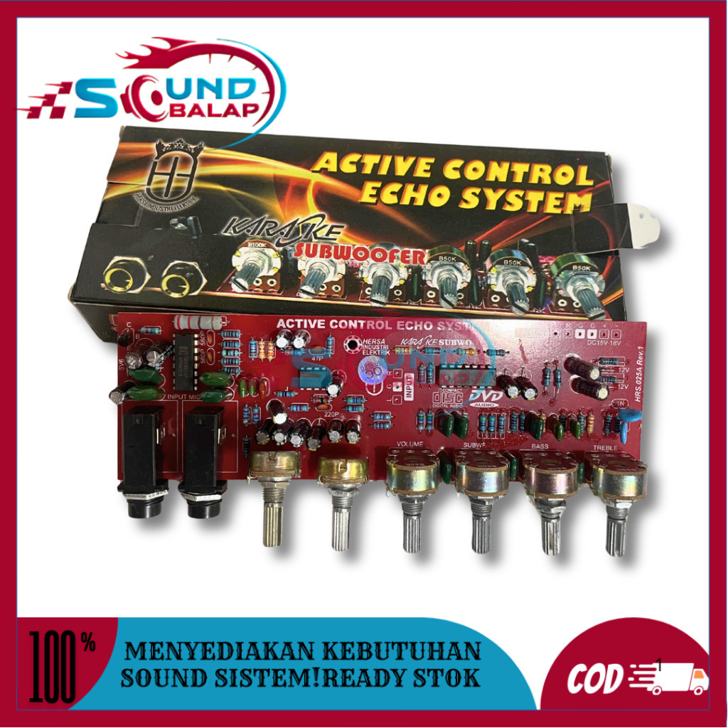 TONE CONTROL ACTIVE ECHO | TONE CONTROL ECHO