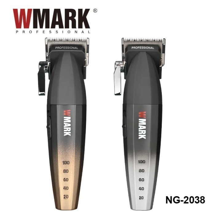 Wmark NG-2038 Hair Clipper Cordless Set Barbershop Alat Cukur Rambut 9000 RPM NG2038 NG 2038