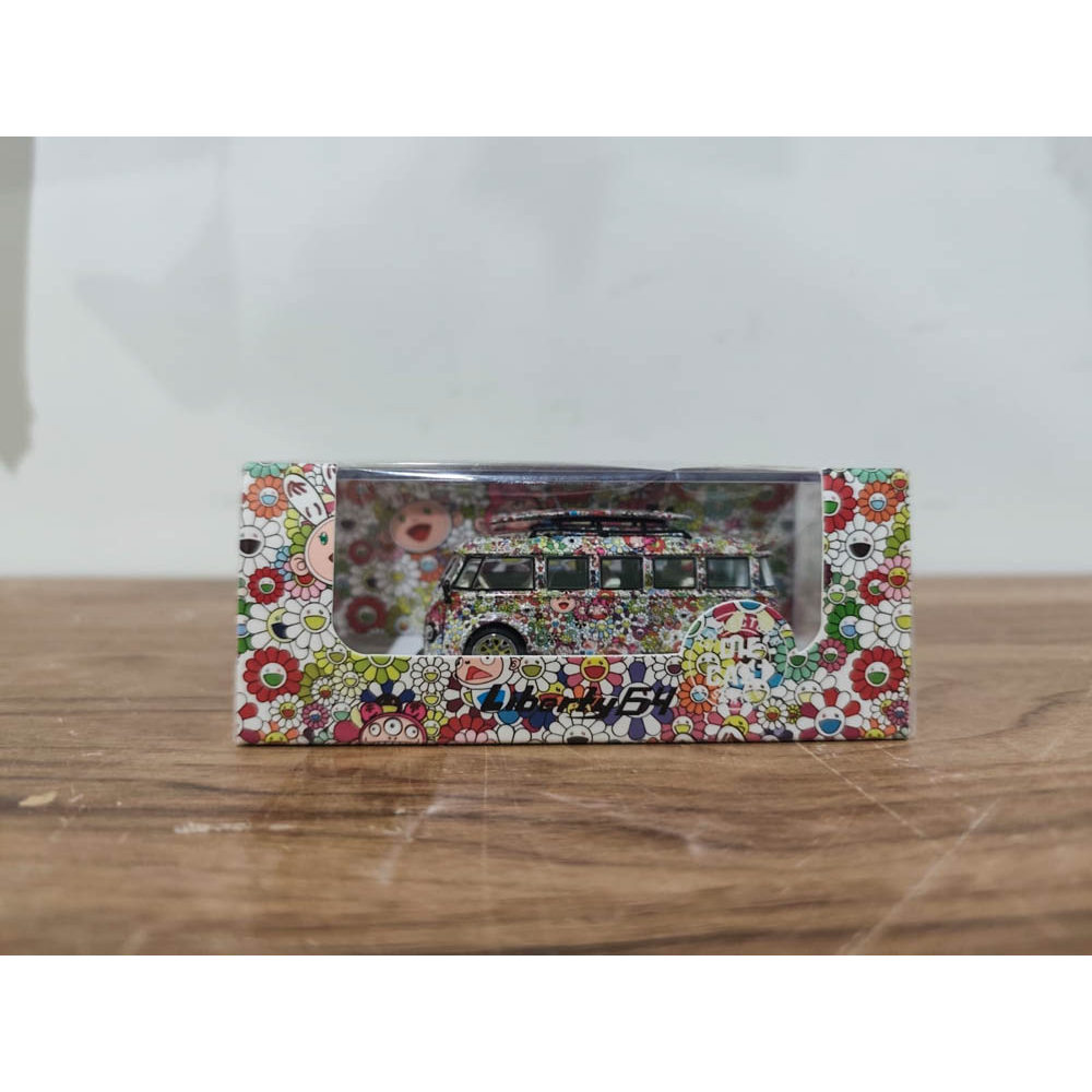 Liberty Walk T1 Camper Van Sunflower Kombi Sport | Diecast