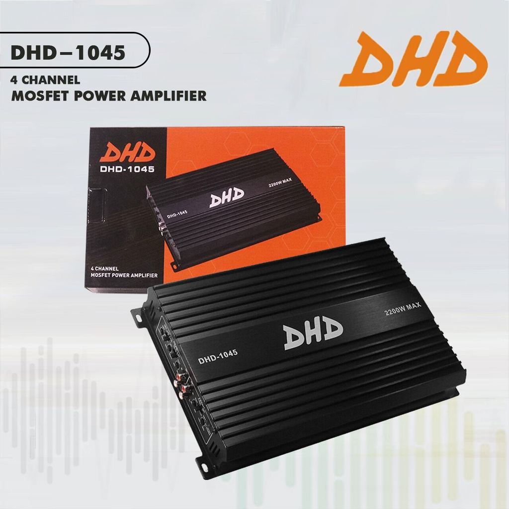 Power 4ch Mosfet Amplifier Dhd