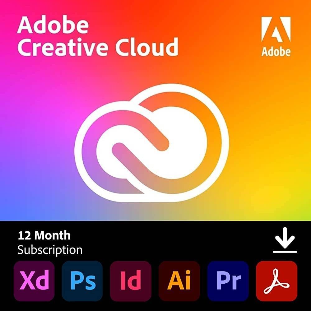 Adobe Creative Cloud Pro All Apps | Generative AI Firefly | Langganan Resmi & Bergaransi | Photoshop