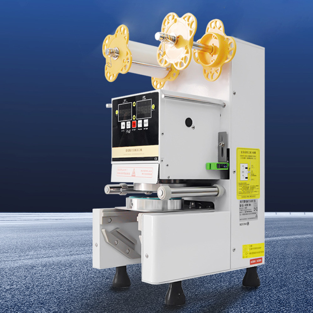 Commercial Beverage Cup Sealing Machine Automatic Cup Sealer Soymilk Tea Sealing Machine Milk Tea Sh