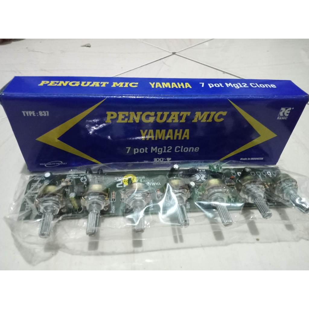 Kit penguat mic Mic mixser Yamaha MG-12 CLONE