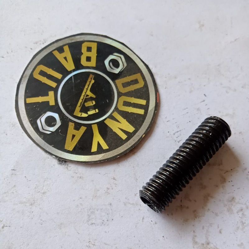 sok drat baut 10 besi, per bos baut, recoil baut cvt, dalam 10 luar 12, sok drat baut m6xm8