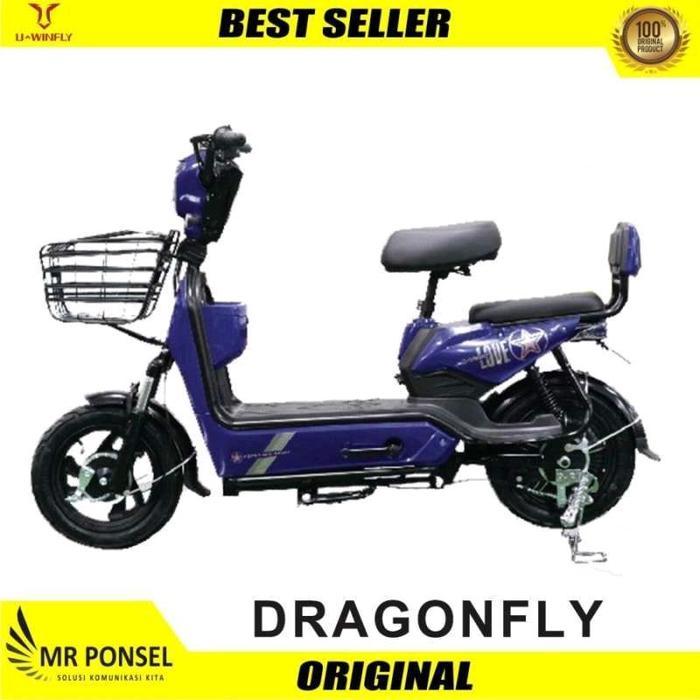 sepeda listrik uwinfly dragonfly garansi resmi