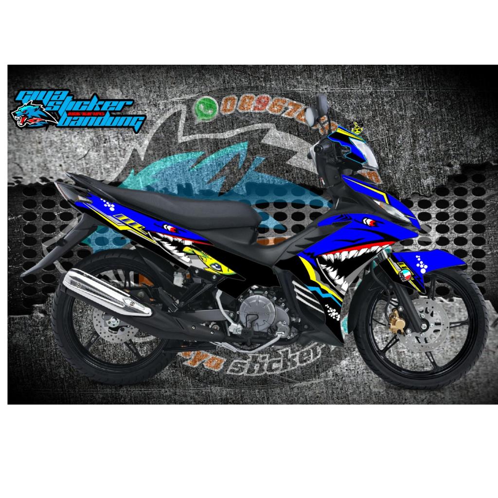 decal jupiter mx 135 biru