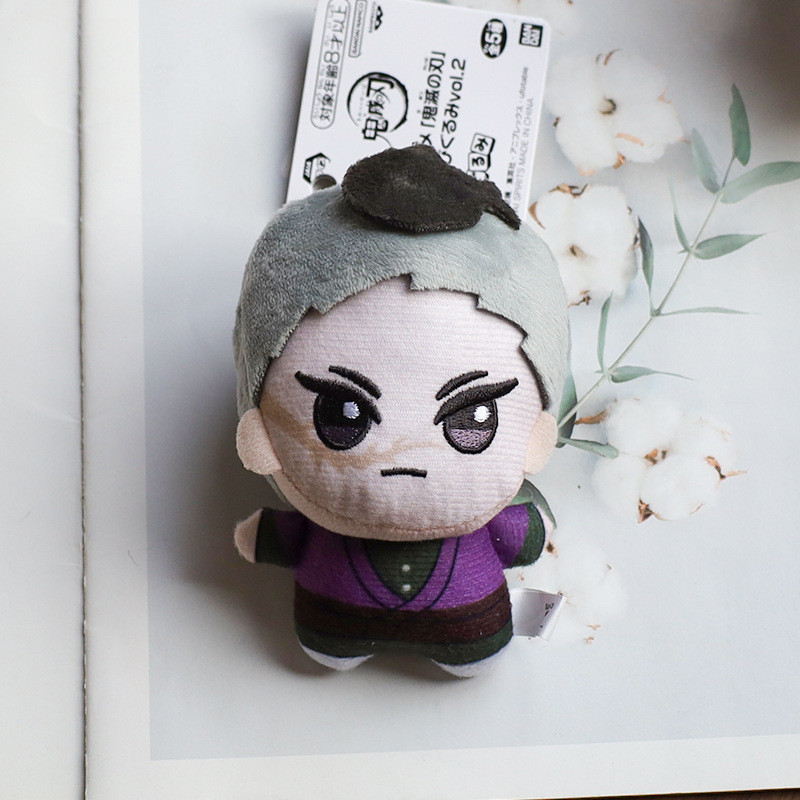 New 10cm Anime Demon Slayer Tomioka Giyu Kamado Tanjirou Kamado Nezuko Agatsuma Zenitsu Shinazugawa 