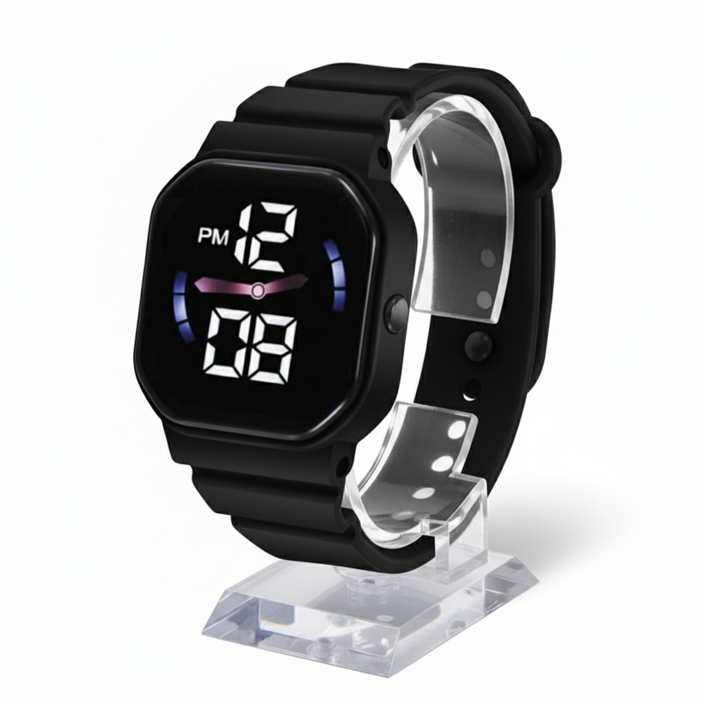 FREE BOX jam tangan digital anak keren sport anti air cowok cewek