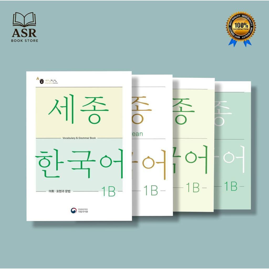 Buku Sejong Korean 1B, Belajar bahasa Korea dengan mudah Full Set