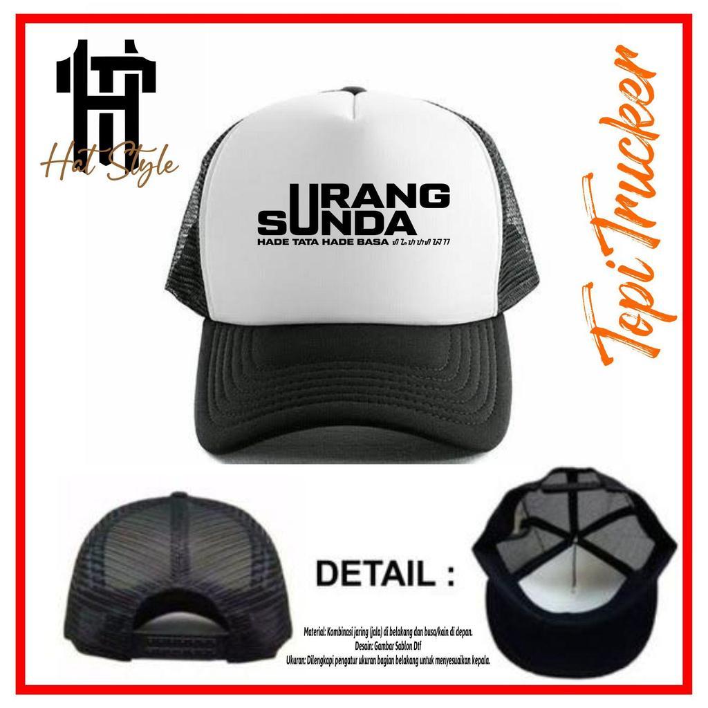 Topi Urang Sunda / Topi Trucker Urang Sunda Premium Quality COD