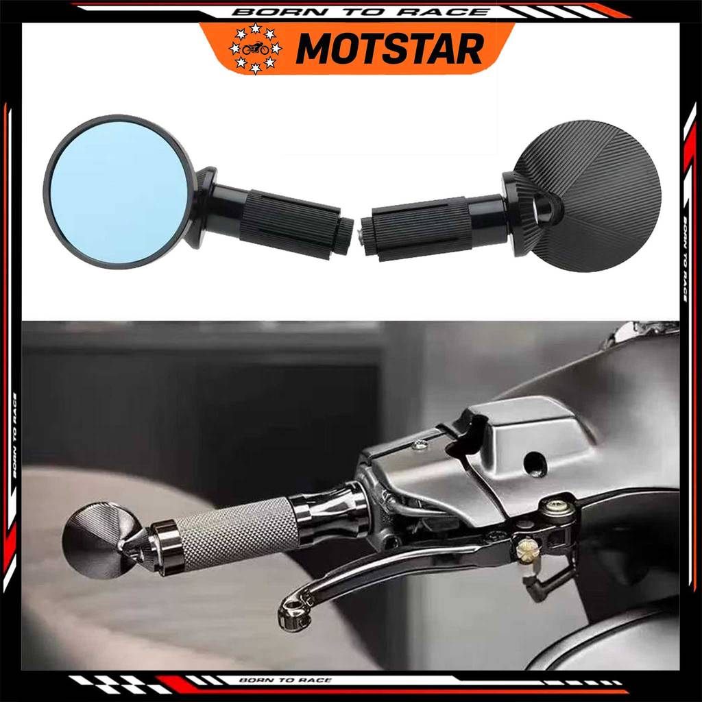 MOTSTAR bar end motor universal Kaca spion sepeda motor spion nmax bar end aerox / nmax / vario vari