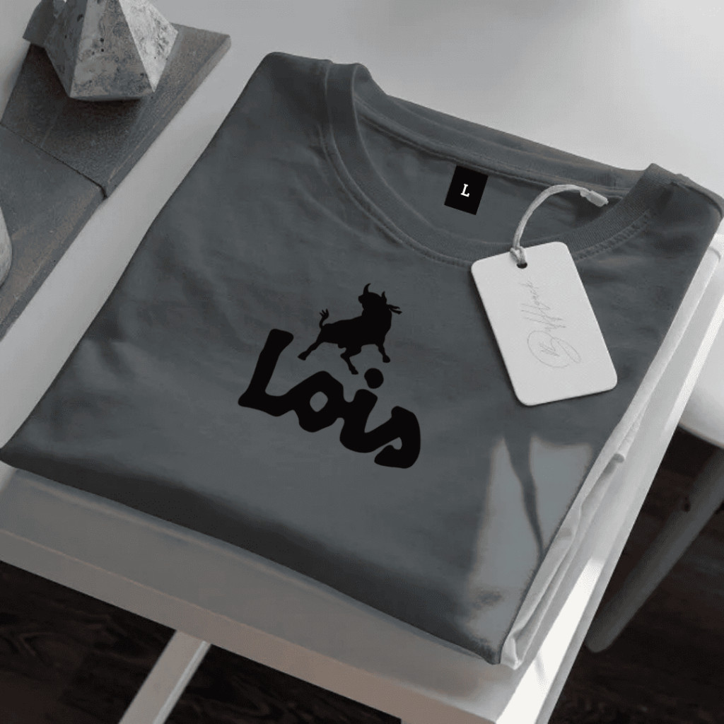 Kaos Pria Distro Original Lois TShirt Lengan Pendek - Baju Laki & Perempuan - Cotton Combed 100% 30s