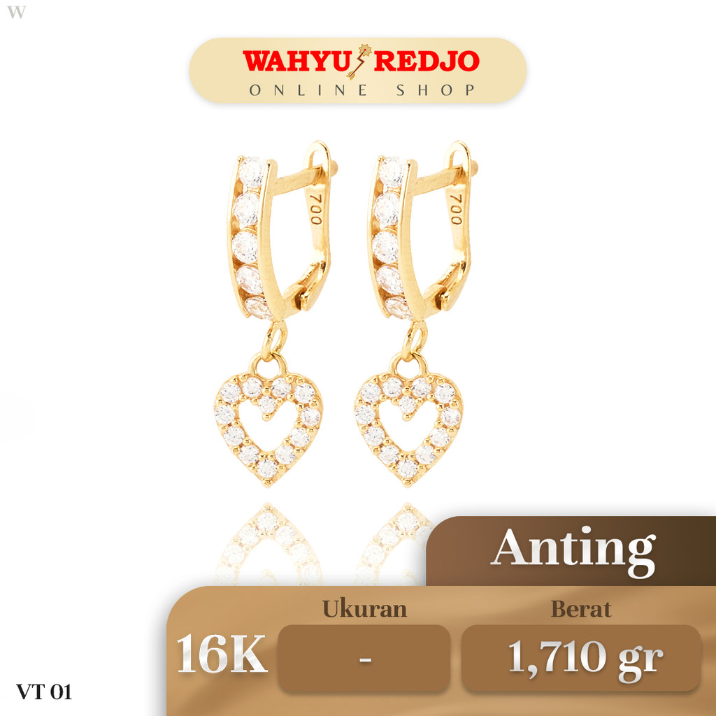 Anting Emas Kadar 16K Wahyu Redjo AN-16K 30178997